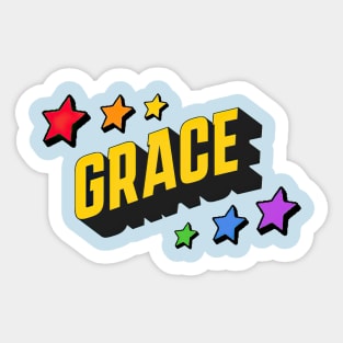 Grace- Personalized style Sticker